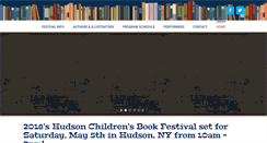 Desktop Screenshot of hudsonchildrensbookfestival.com